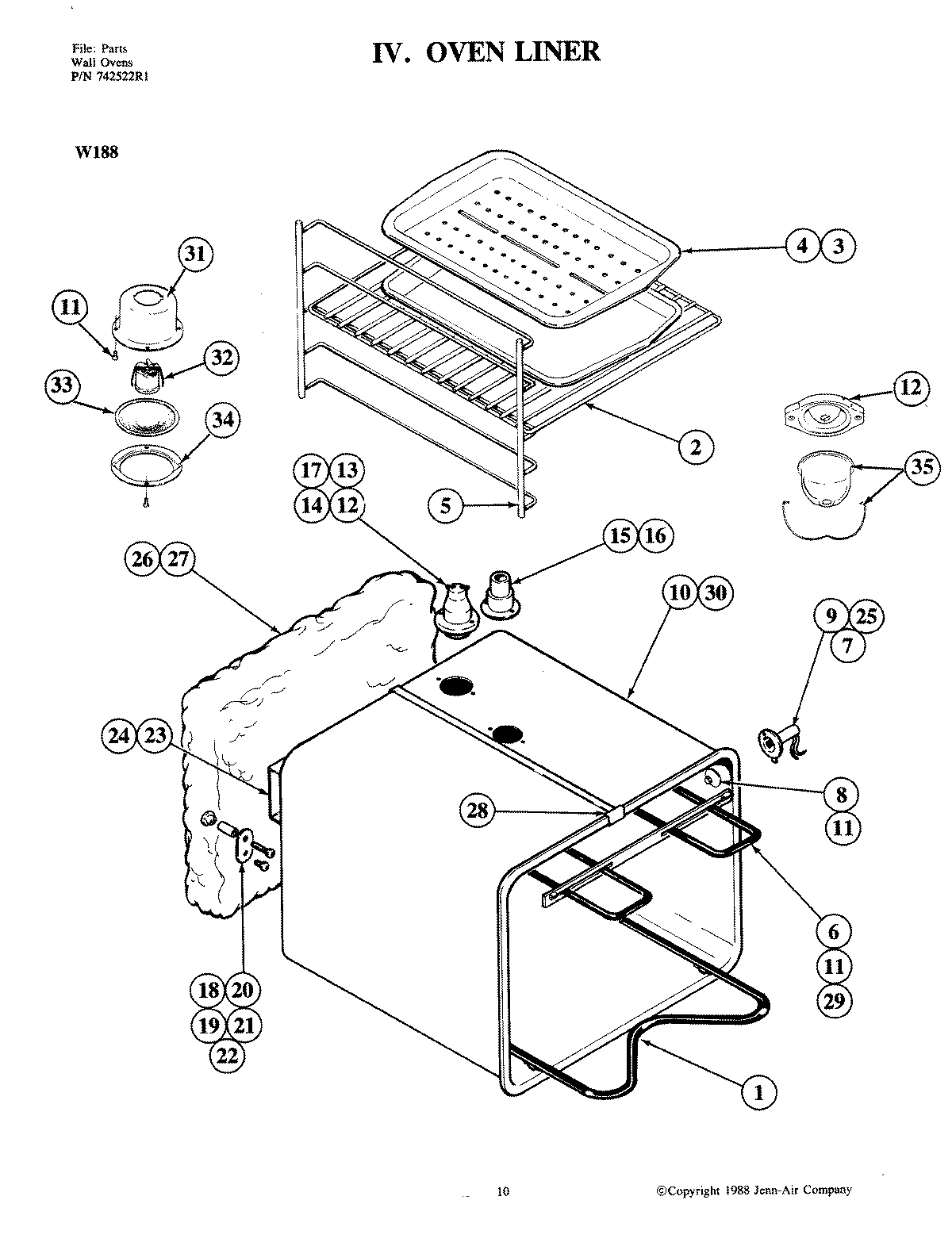 07 - OVEN LINER