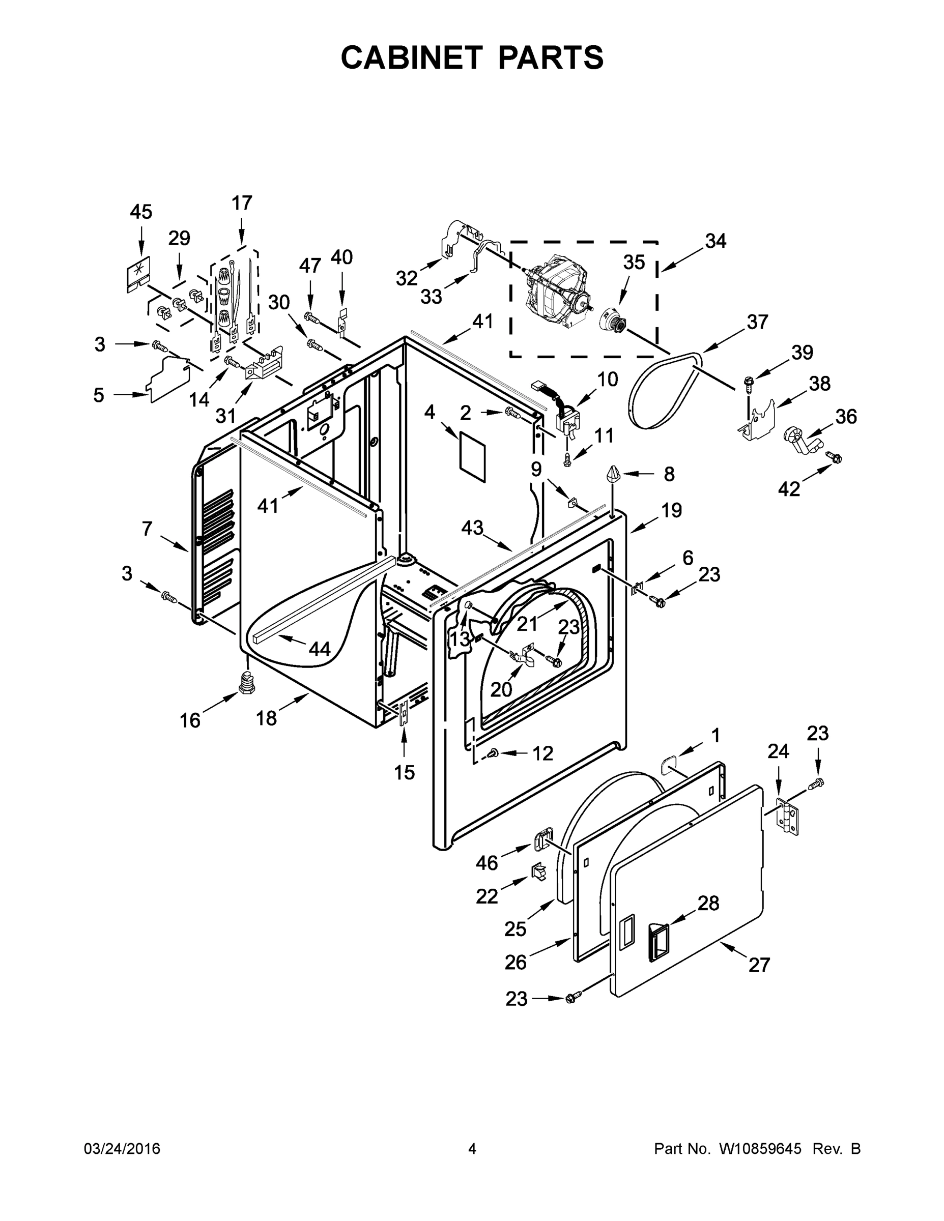 03 - CABINET PARTS
