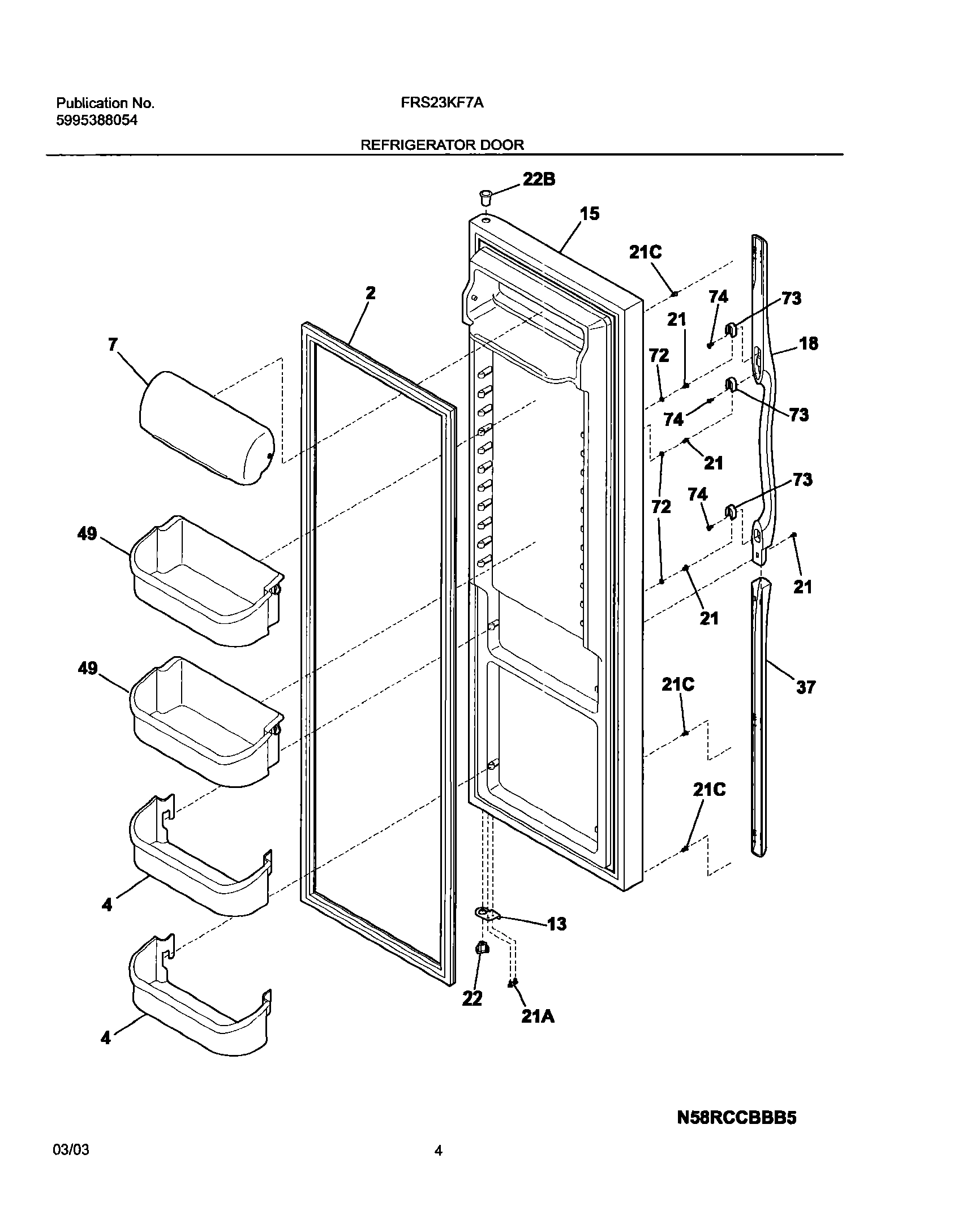 05 - REFRIGERATOR DOOR