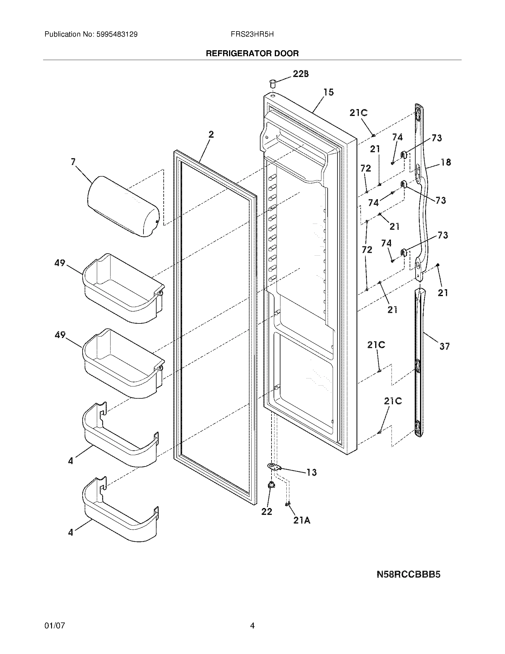 05 - REFRIGERATOR DOOR