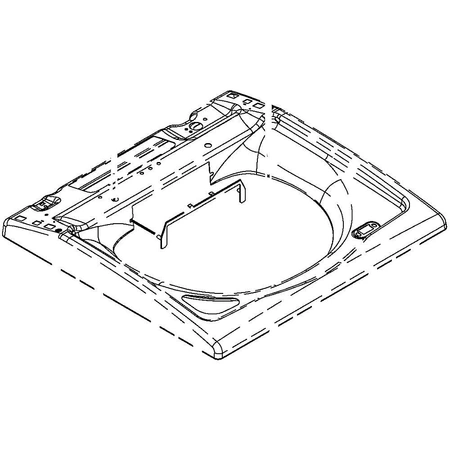 W11042238 Whirlpool Bezel
