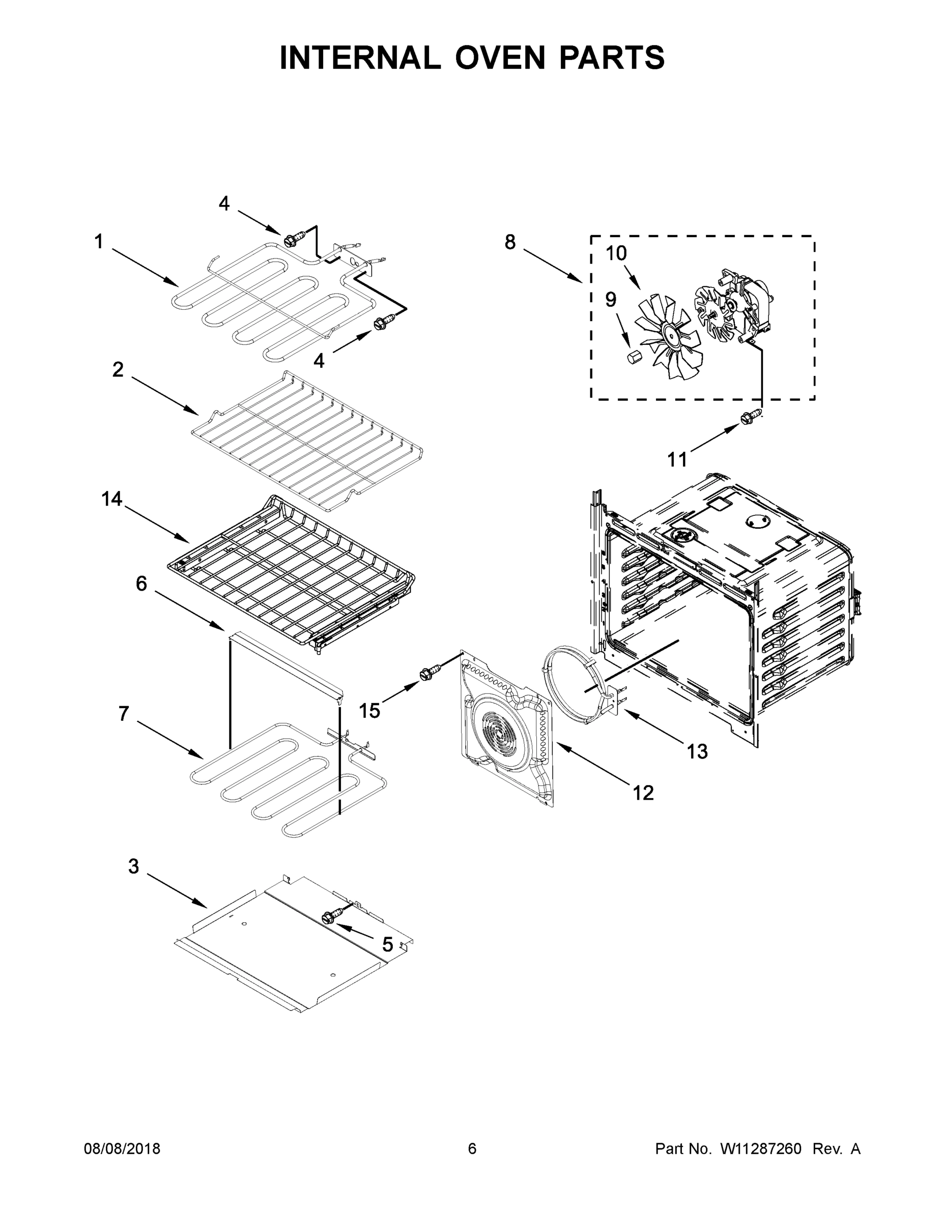 04 - INTERNAL OVEN PARTS