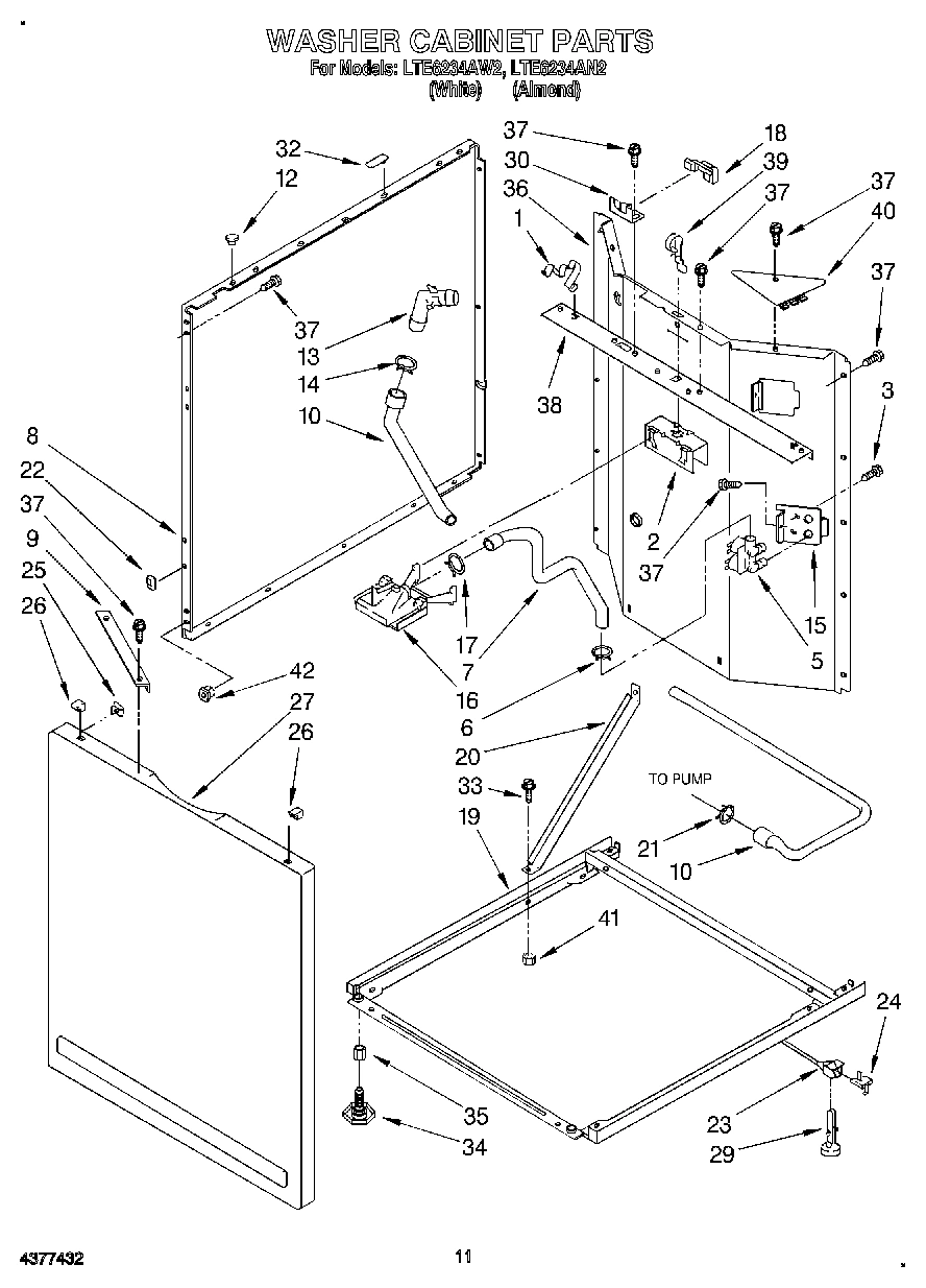 07 - WASHER CABINET