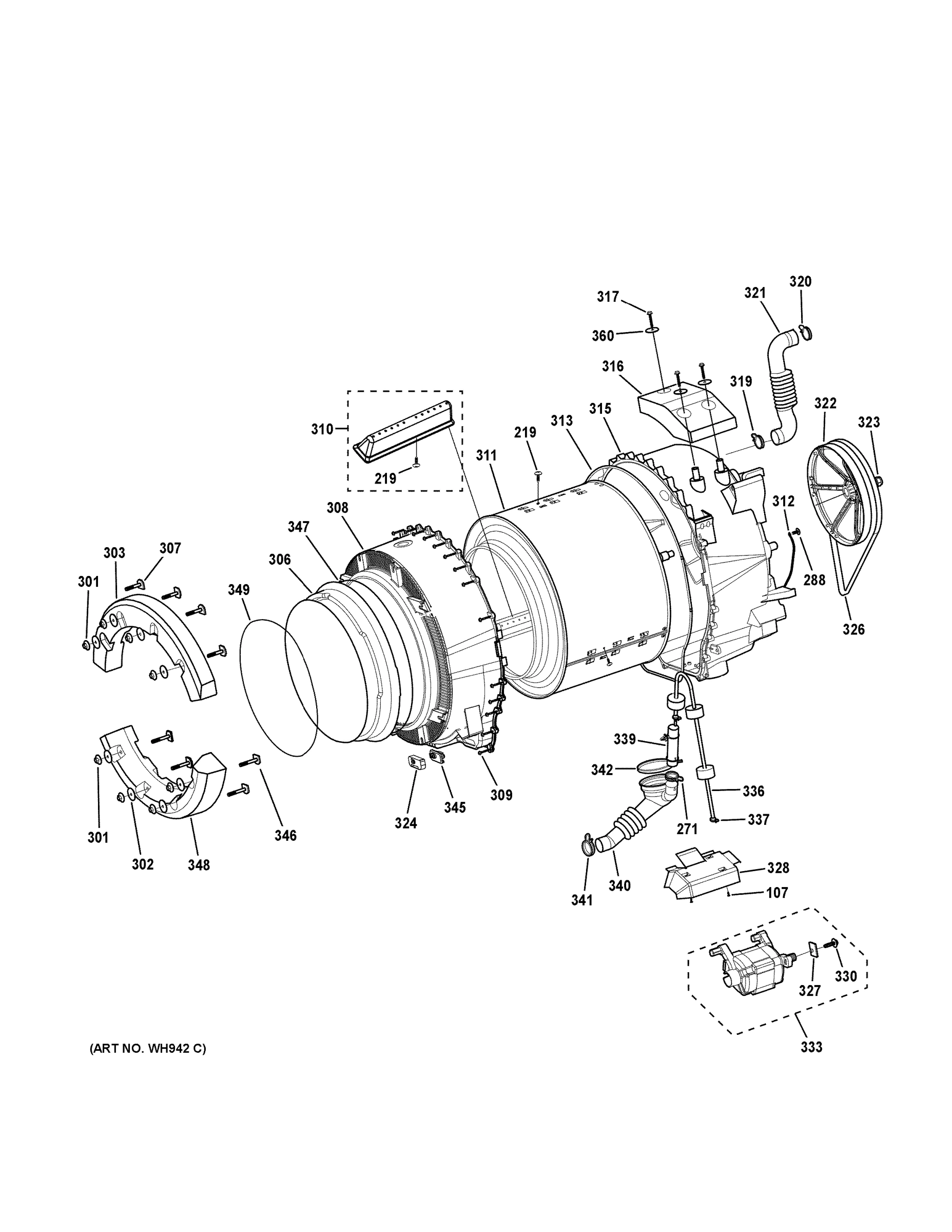 TUB & MOTOR