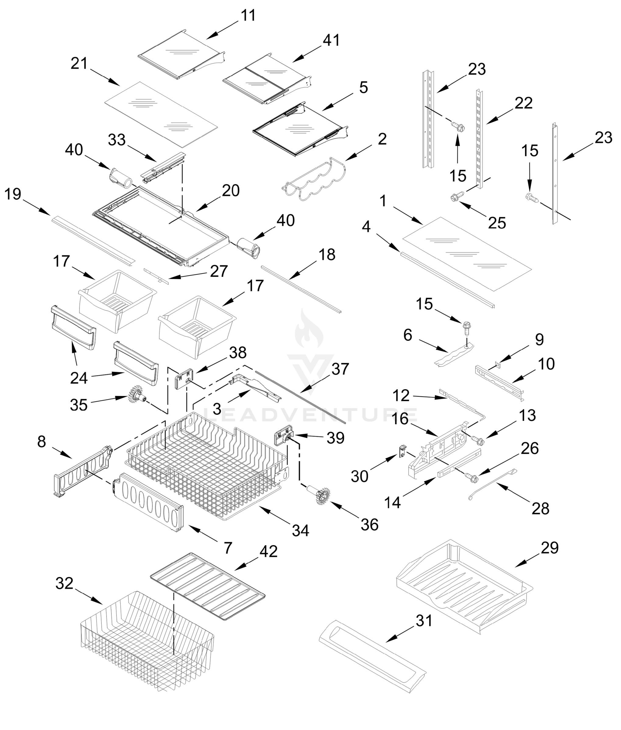 SHELF PARTS