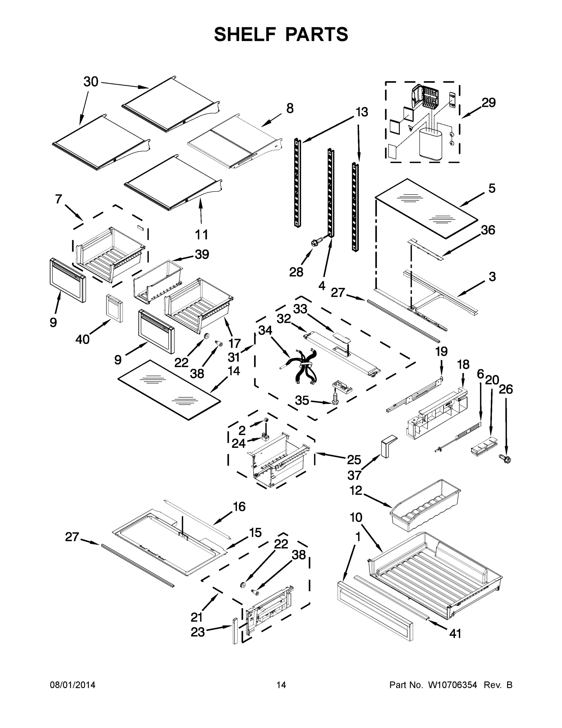 08 - SHELF PARTS