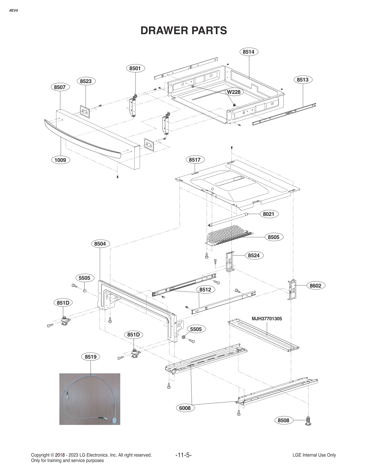 DRAWER PARTS
