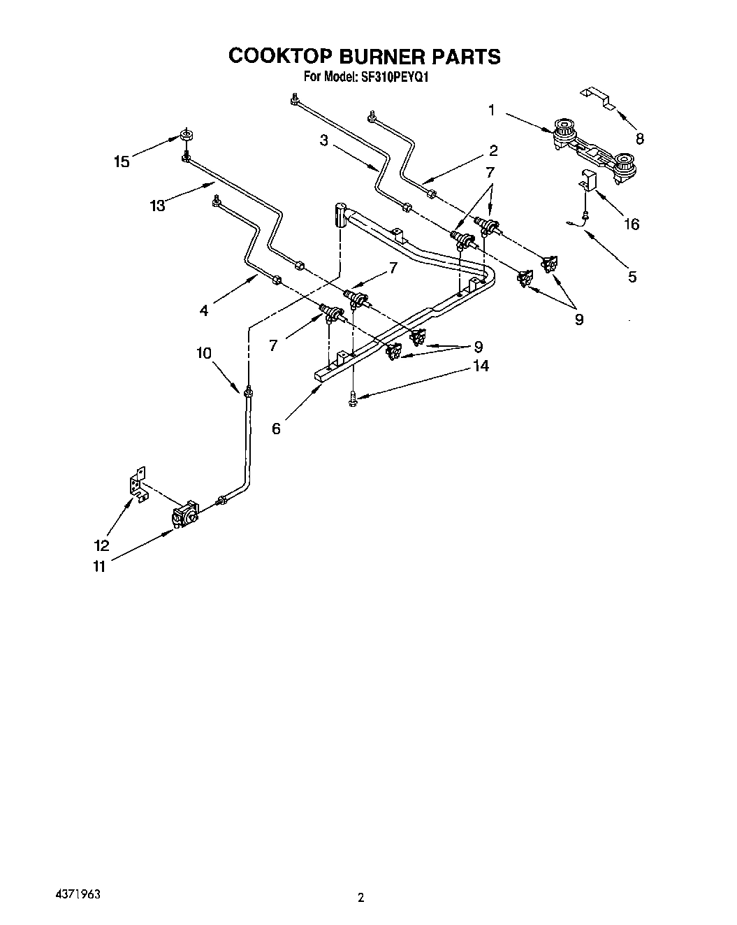 02 - COOKTOP BURNER