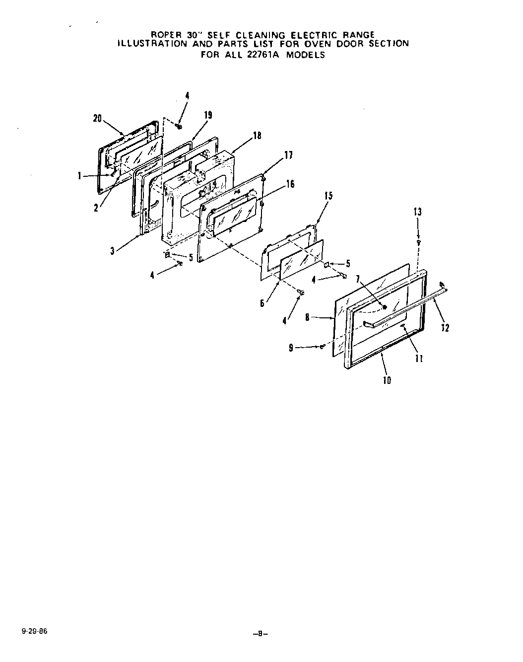 07 - OVEN DOOR