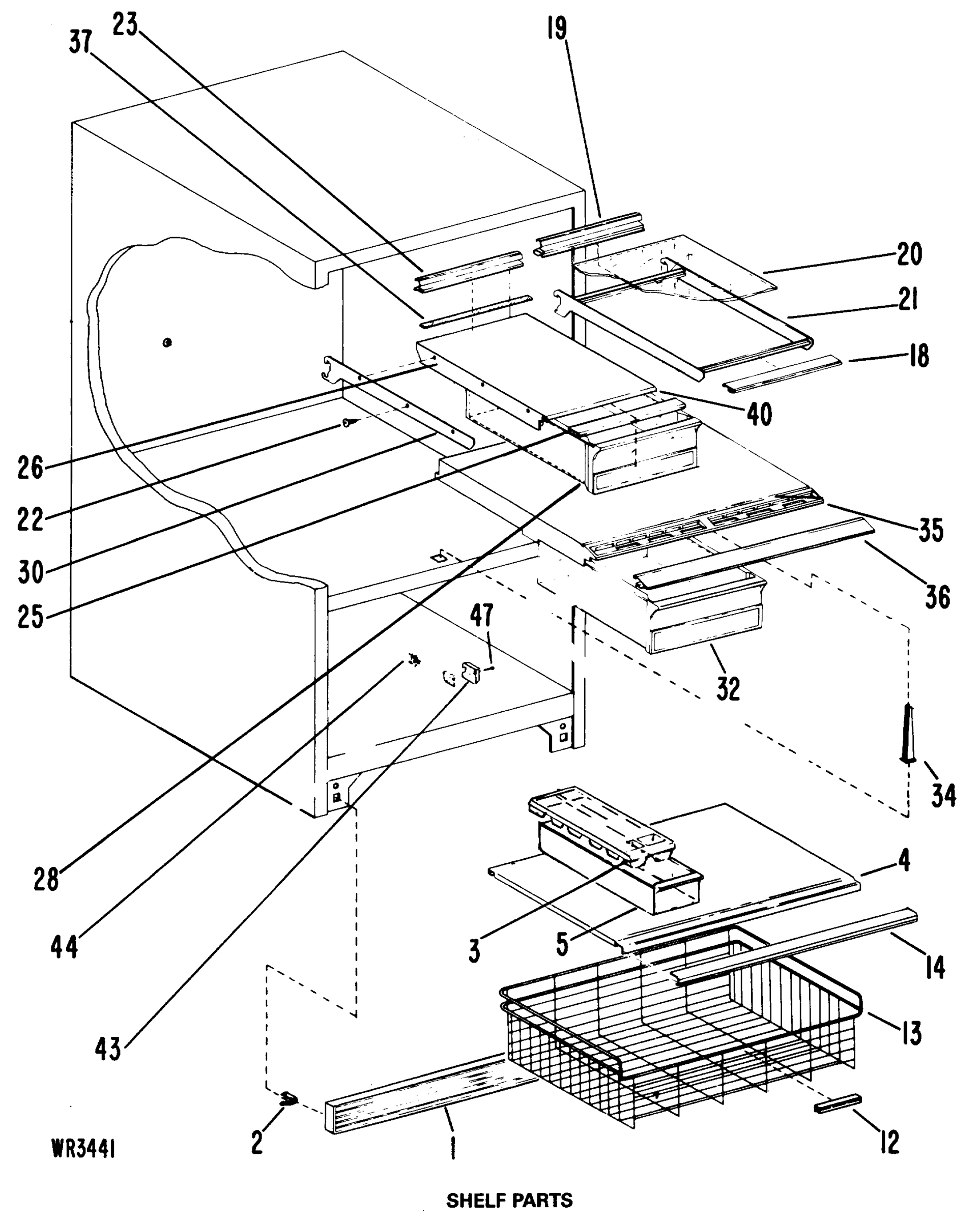 SHELF PARTS