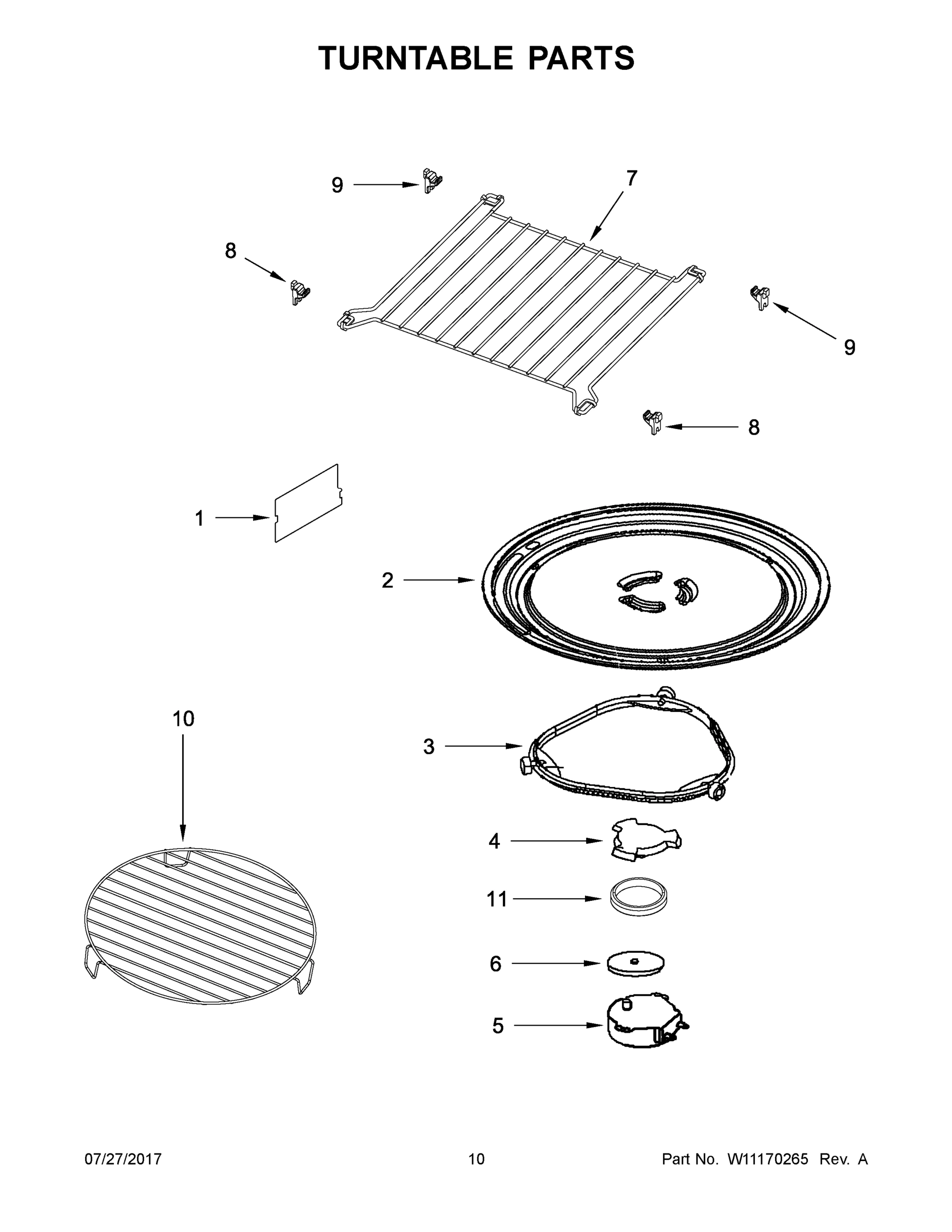 06 - TURNTABLE PARTS