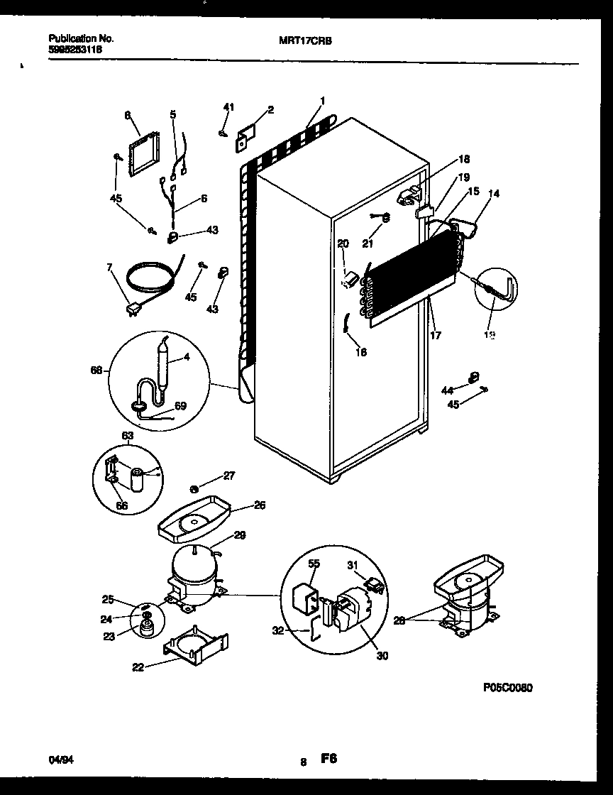 05 - SYSTEM AND AUTOMATIC DEFROST PARTS