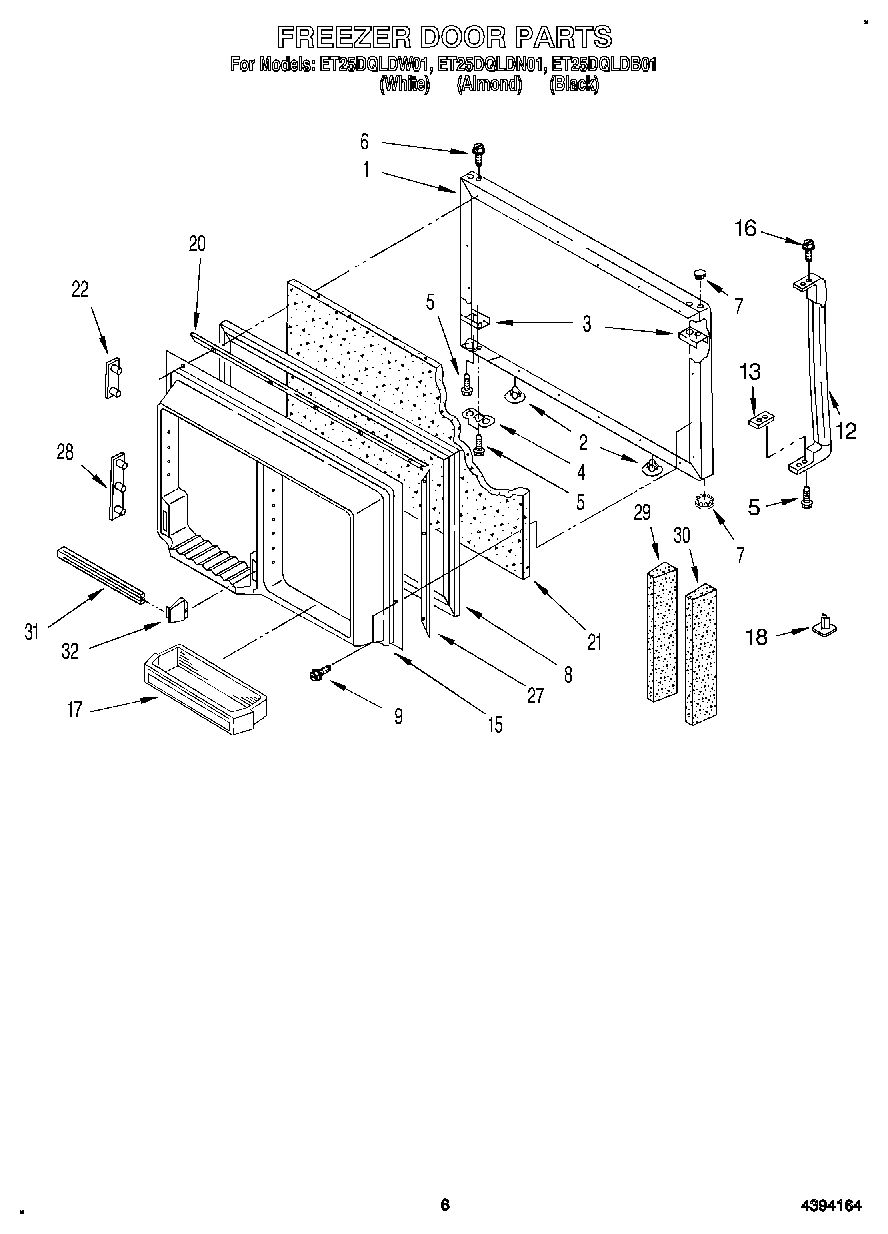 04 - FREEZER DOOR
