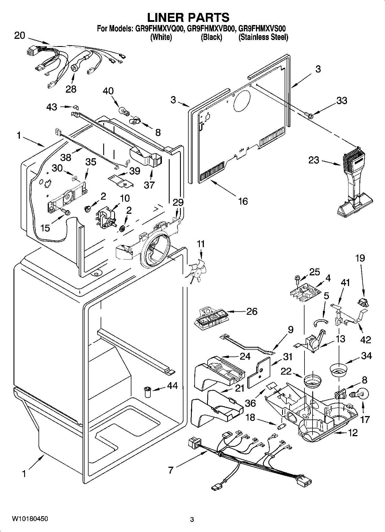 02 - LINER PARTS