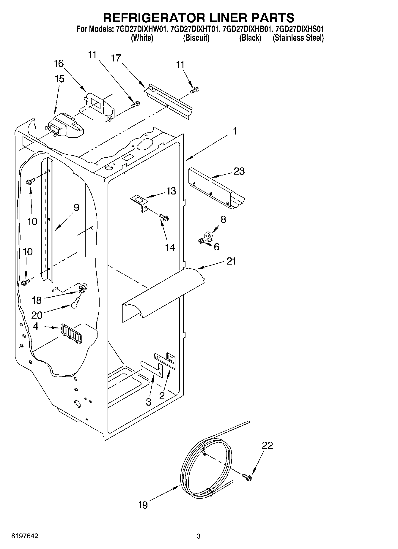 02 - REFRIGERATOR LINER