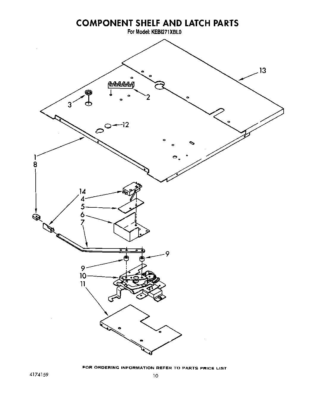 07 - COMPONENT SHELF AND LATCH