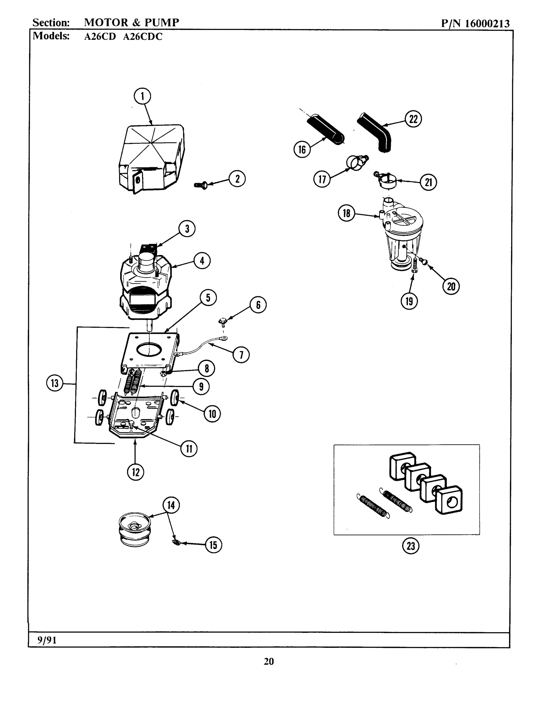 10 - MOTOR & PUMP