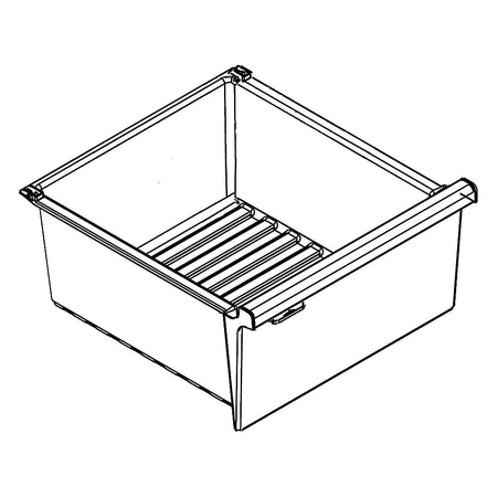 WPW10296843 Whirlpool Crisper Pan