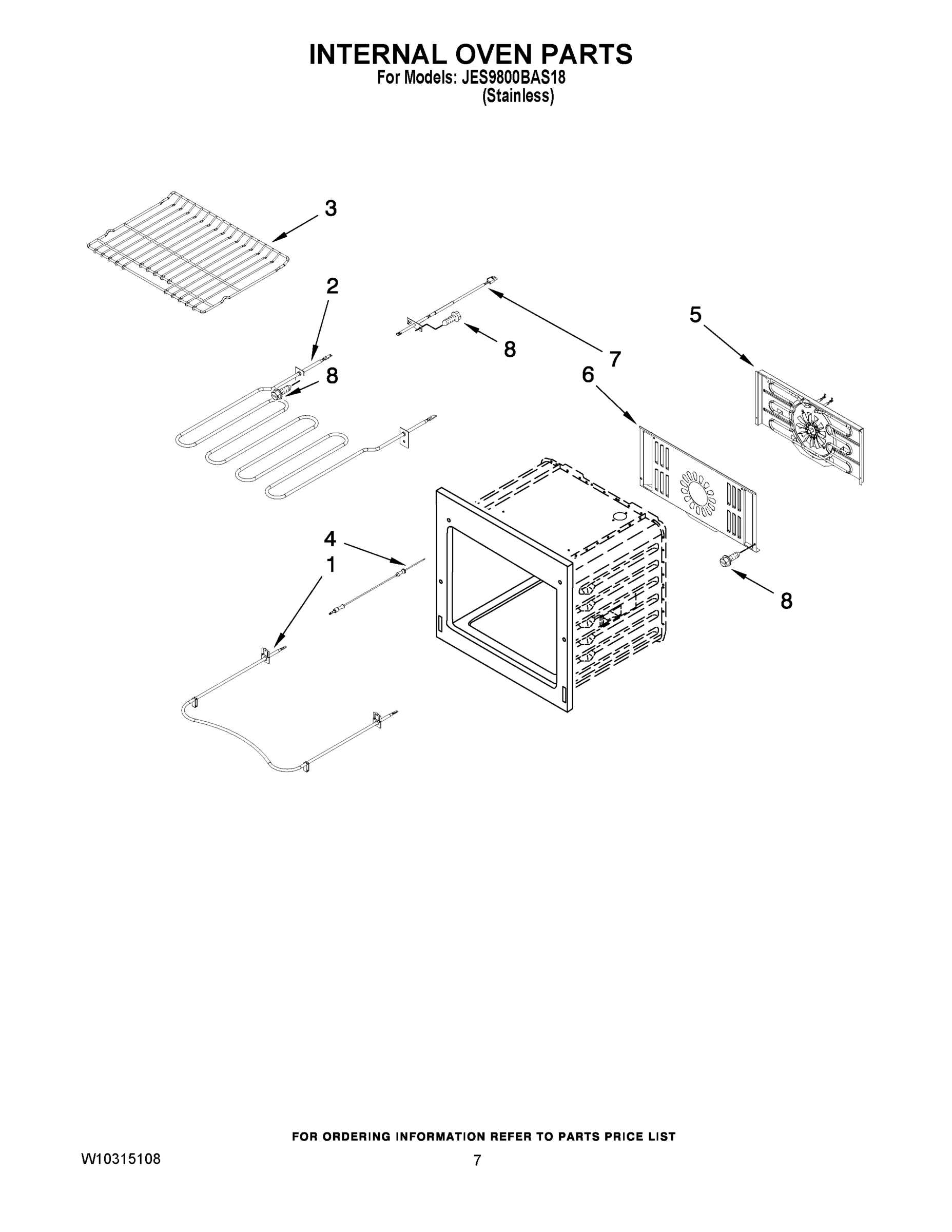 05 - INTERNAL OVEN PARTS