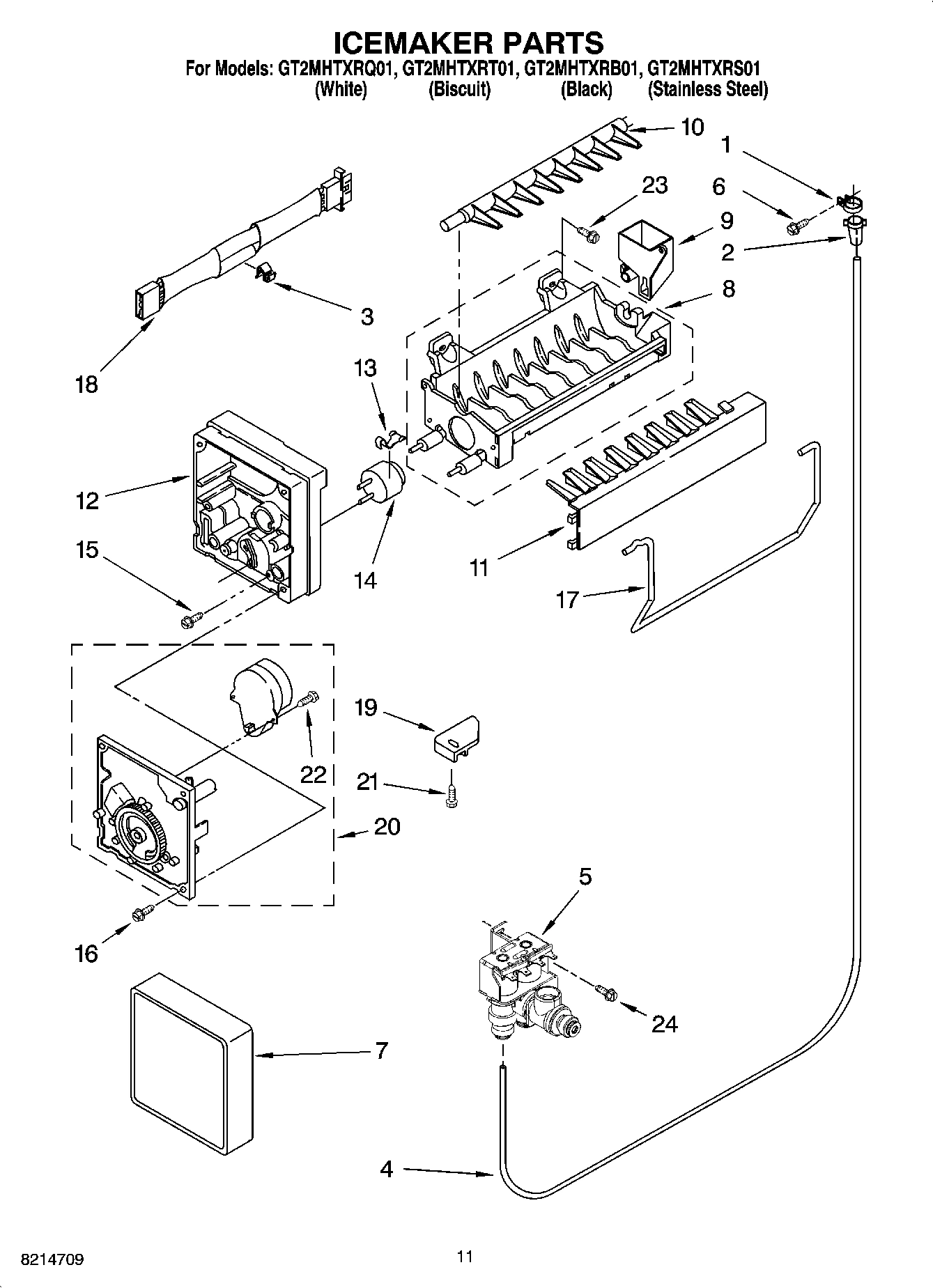 06 - ICEMAKER PARTS