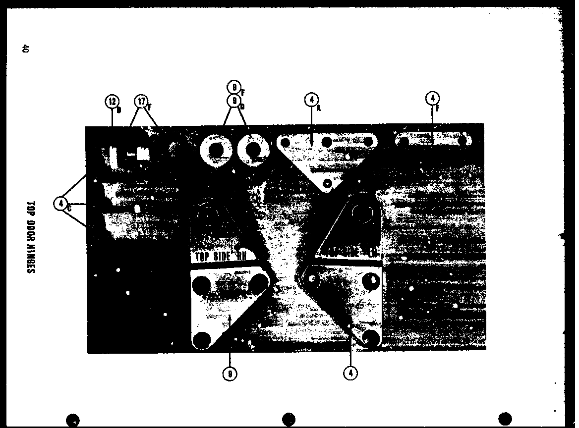 19 - TOP DOOR HINGES