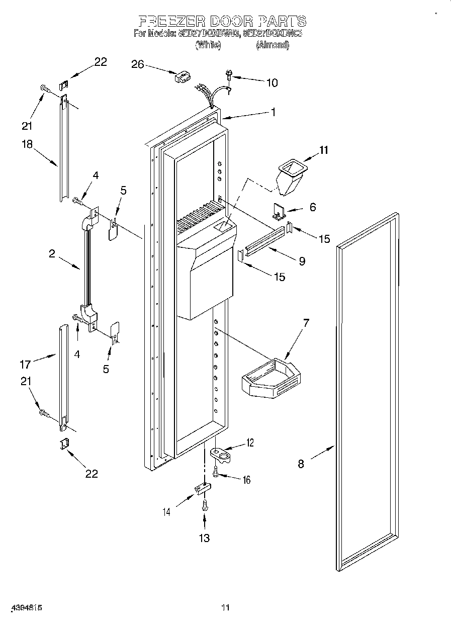 07 - FREEZER DOOR