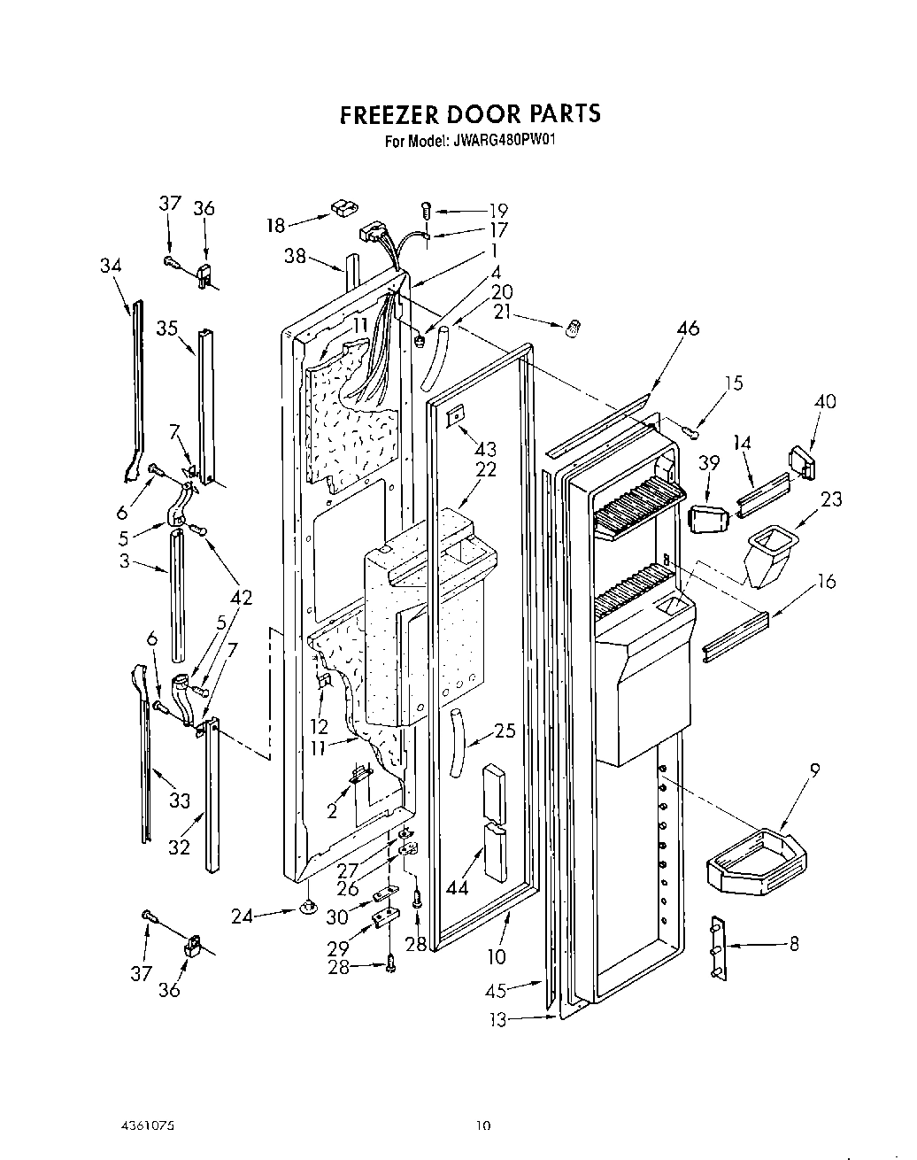 08 - FREEZER DOOR