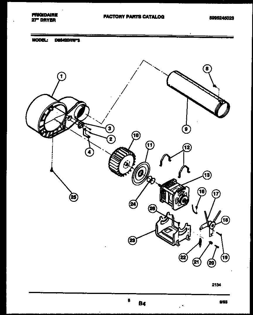 05 - BLOWER AND DRIVE PARTS