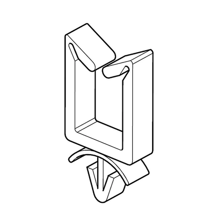 DC61-00553B Samsung Cable Clamp Assembly
