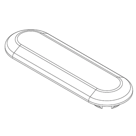 W10483906 Whirlpool Cooktop Trim