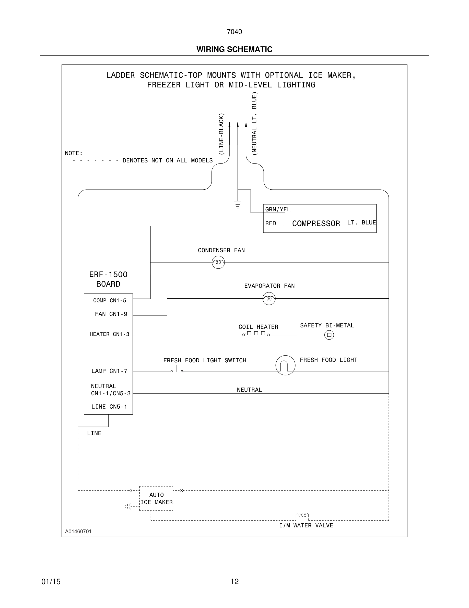 12 - WIRING SCHEMATIC