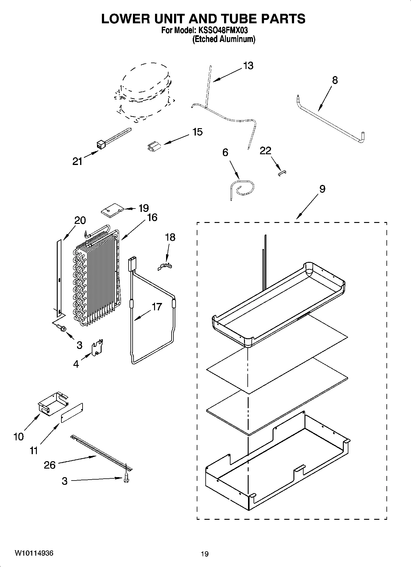 12 - LOWER UNIT AND TUBE PARTS