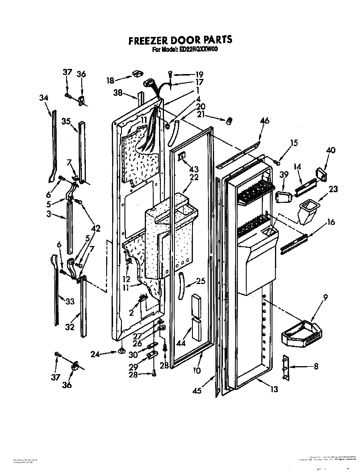 08 - FREEZER DOOR