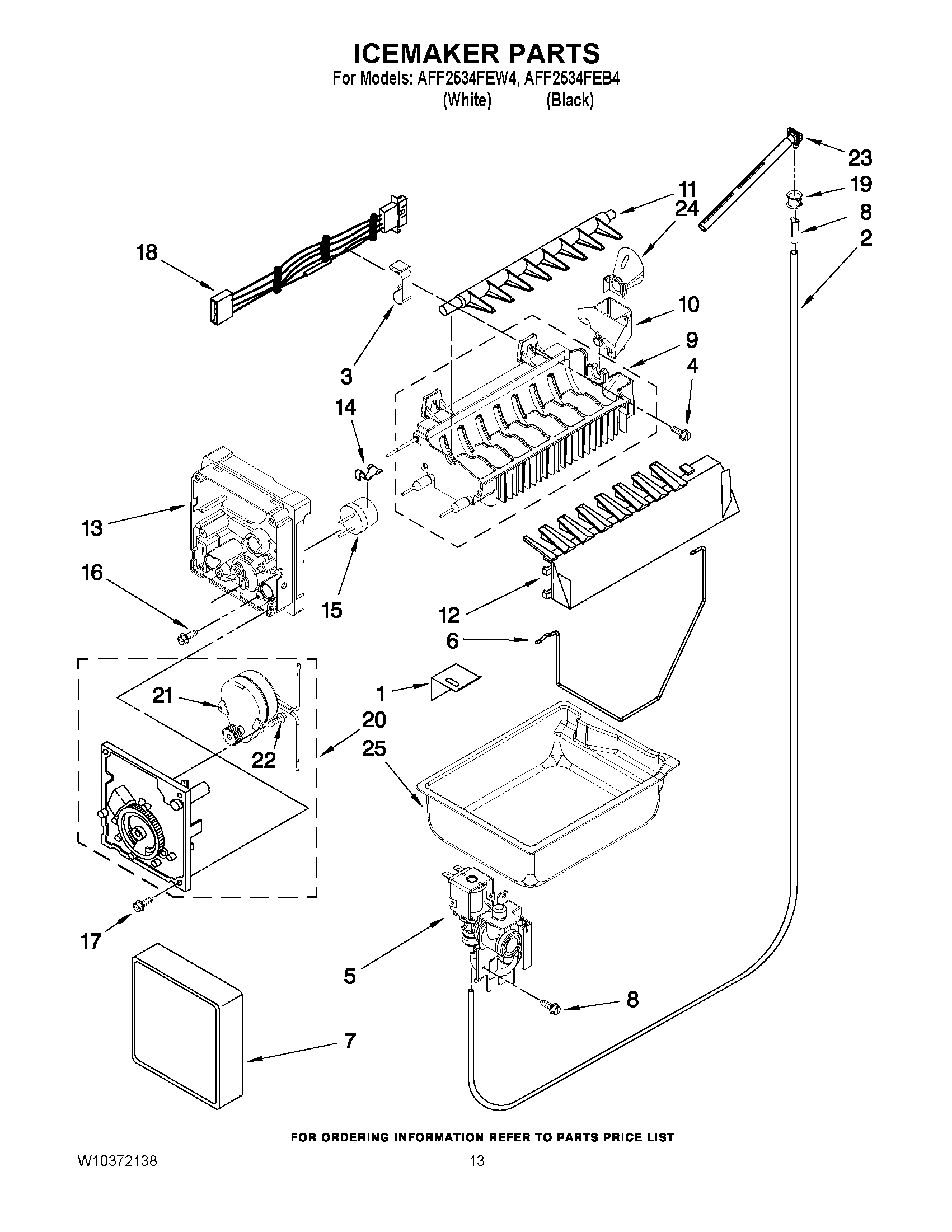 08 - ICEMAKER PARTS