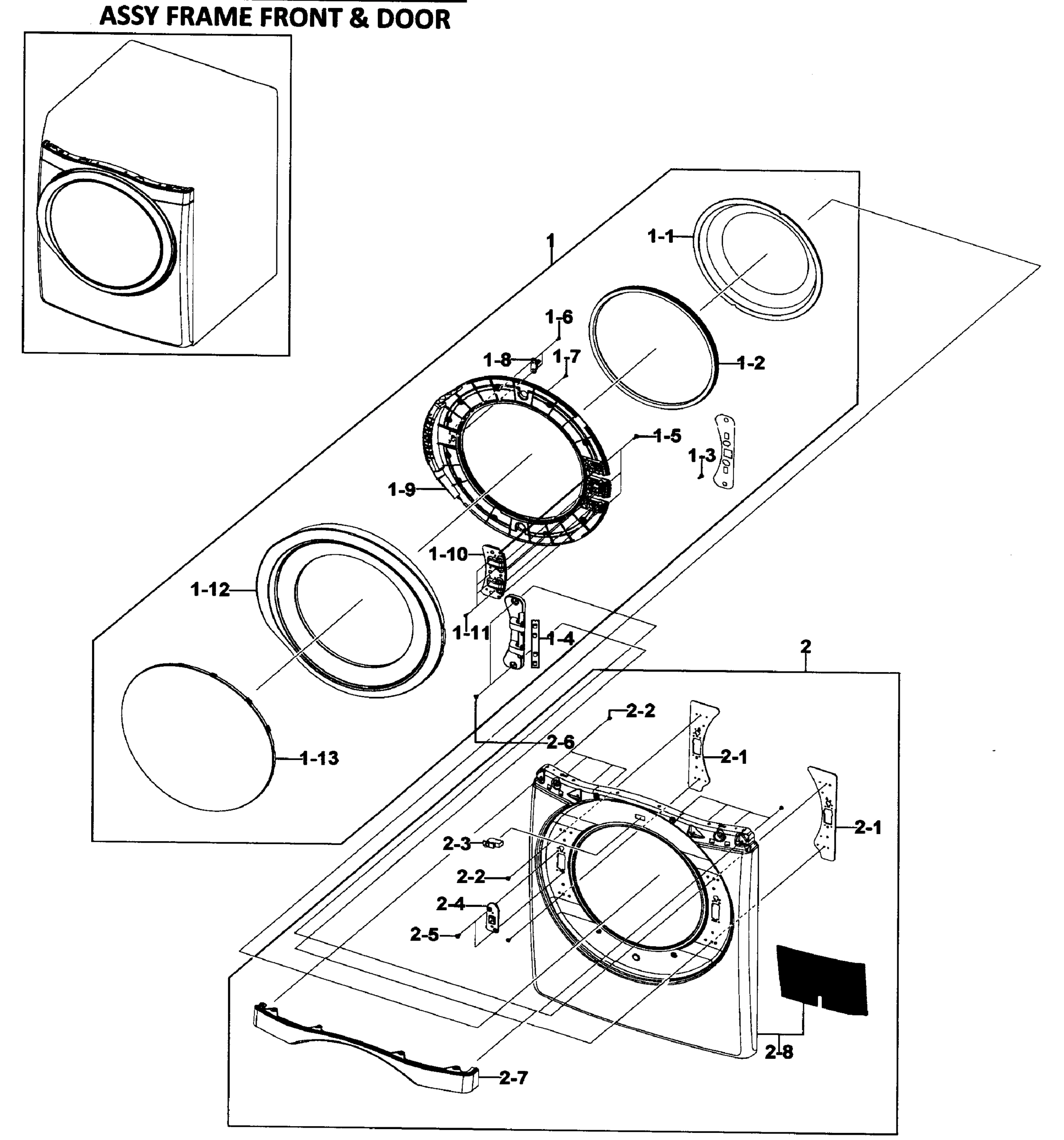 FRONT/DOOR ASSY