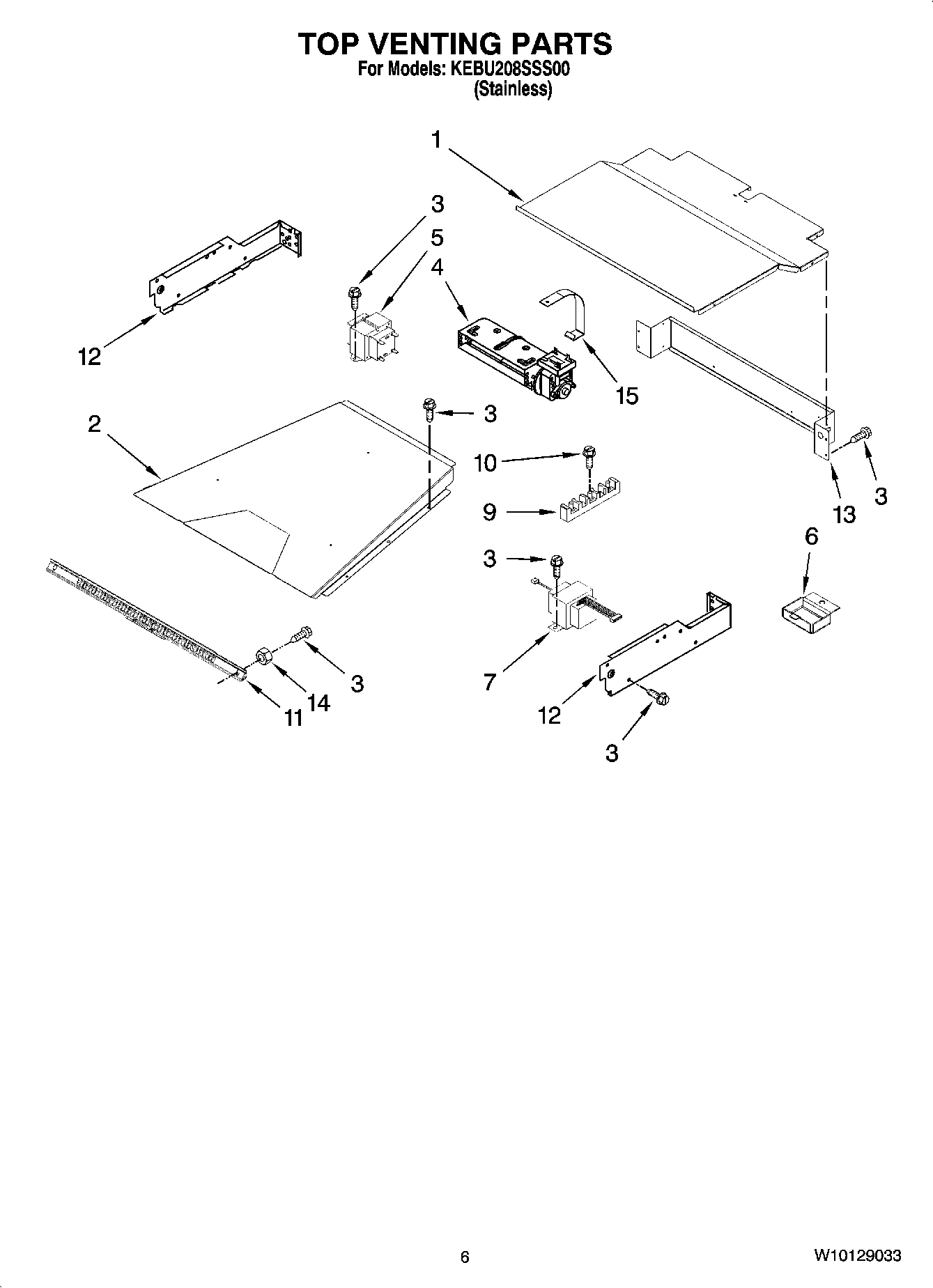 05 - TOP VENTING PARTS, OPTIONAL PARTS