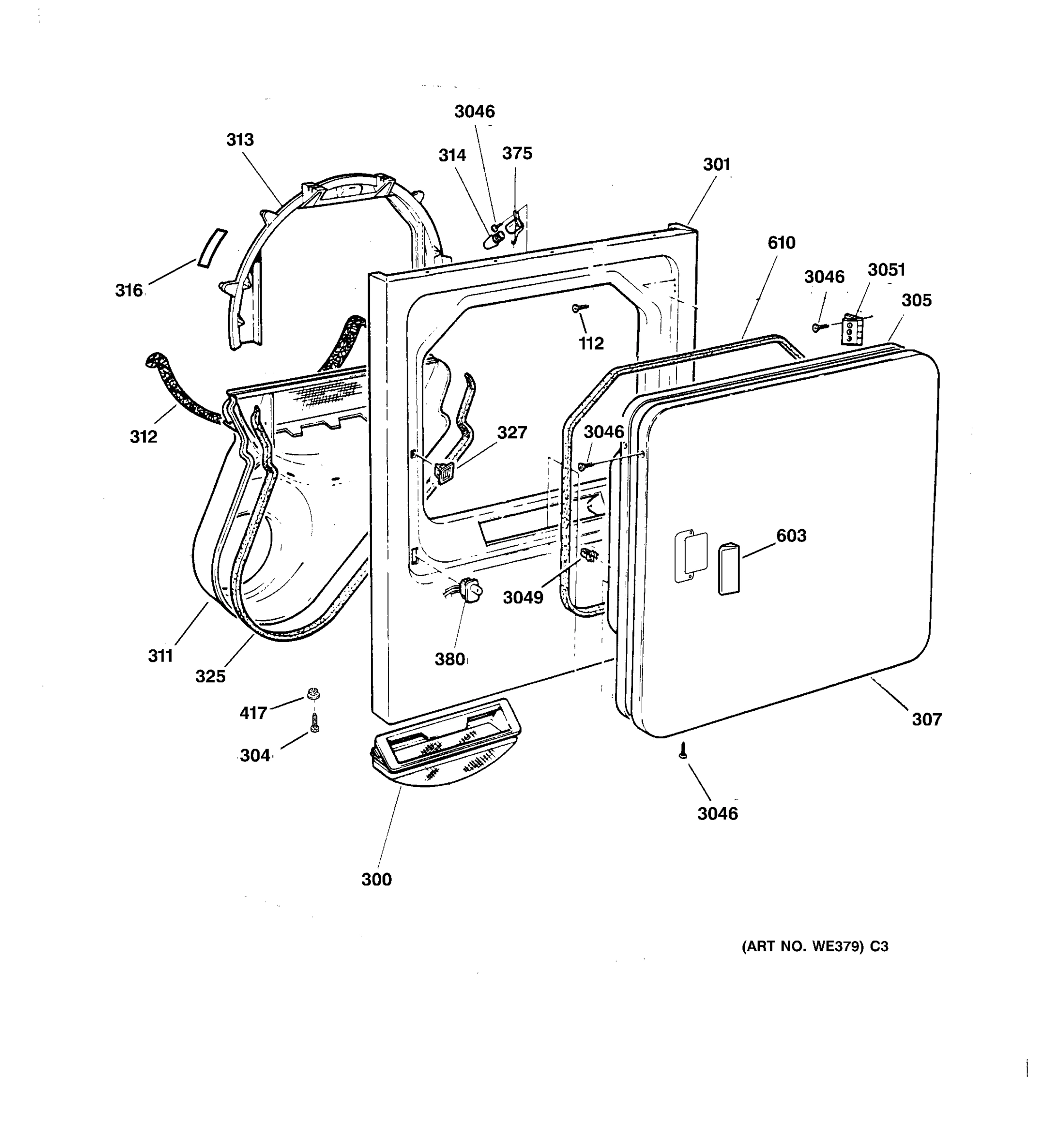 FRONT PANEL & DOOR