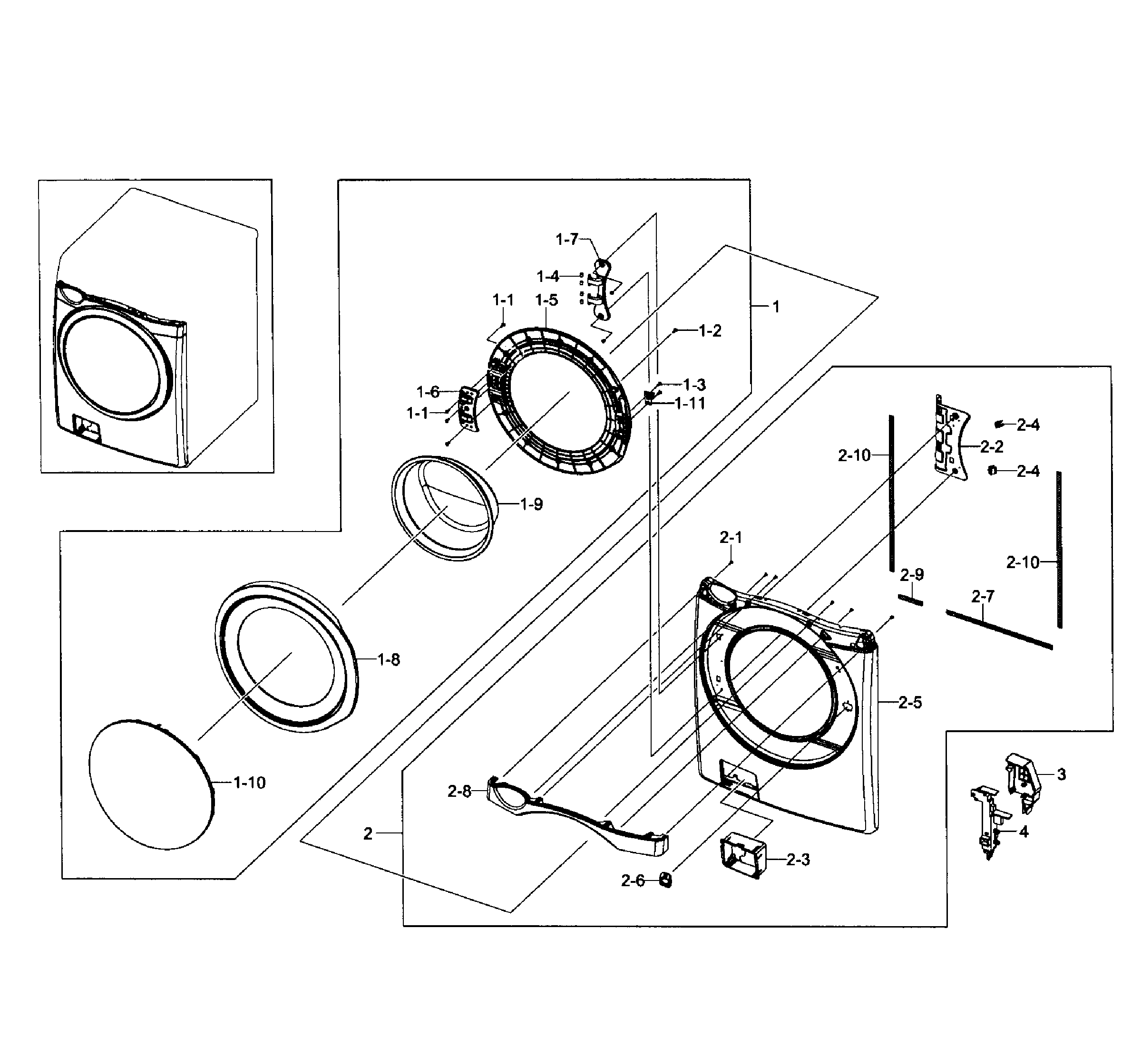 FRONT/DOOR ASSY
