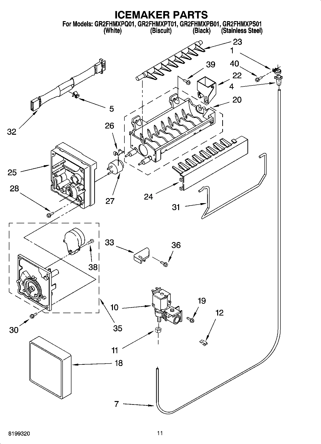 06 - ICEMAKER PARTS