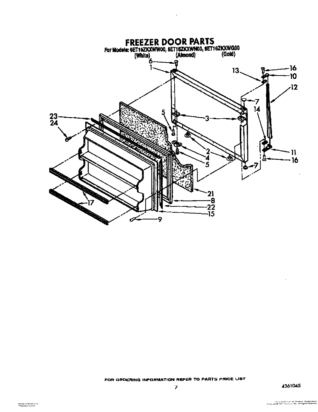 06 - FREEZER DOOR