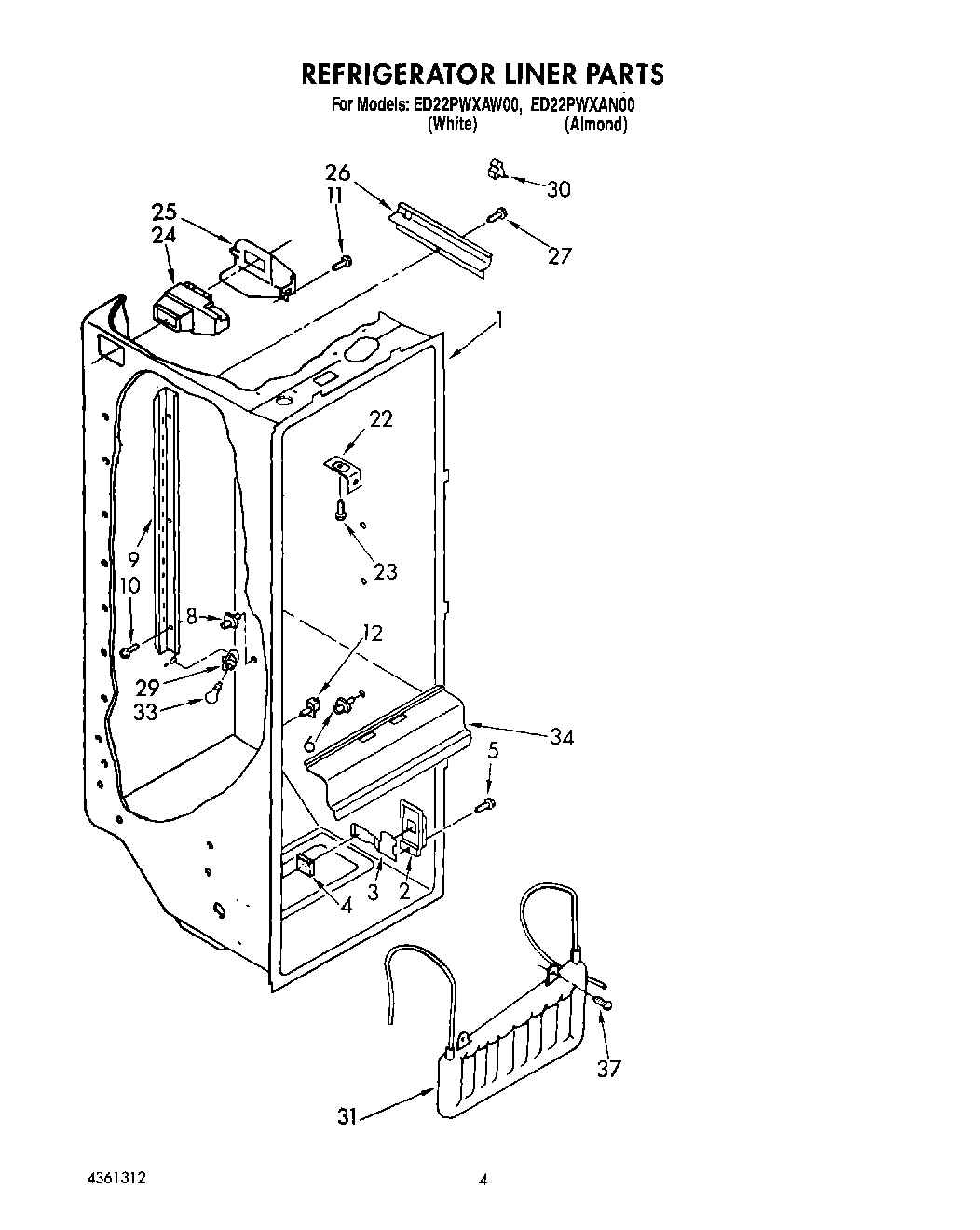 03 - REFRIGERATOR LINER