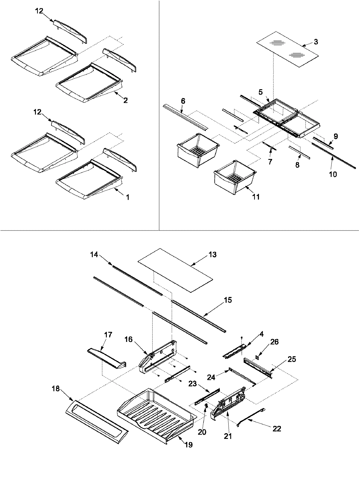 09 - REFRIGERATOR SHELVING