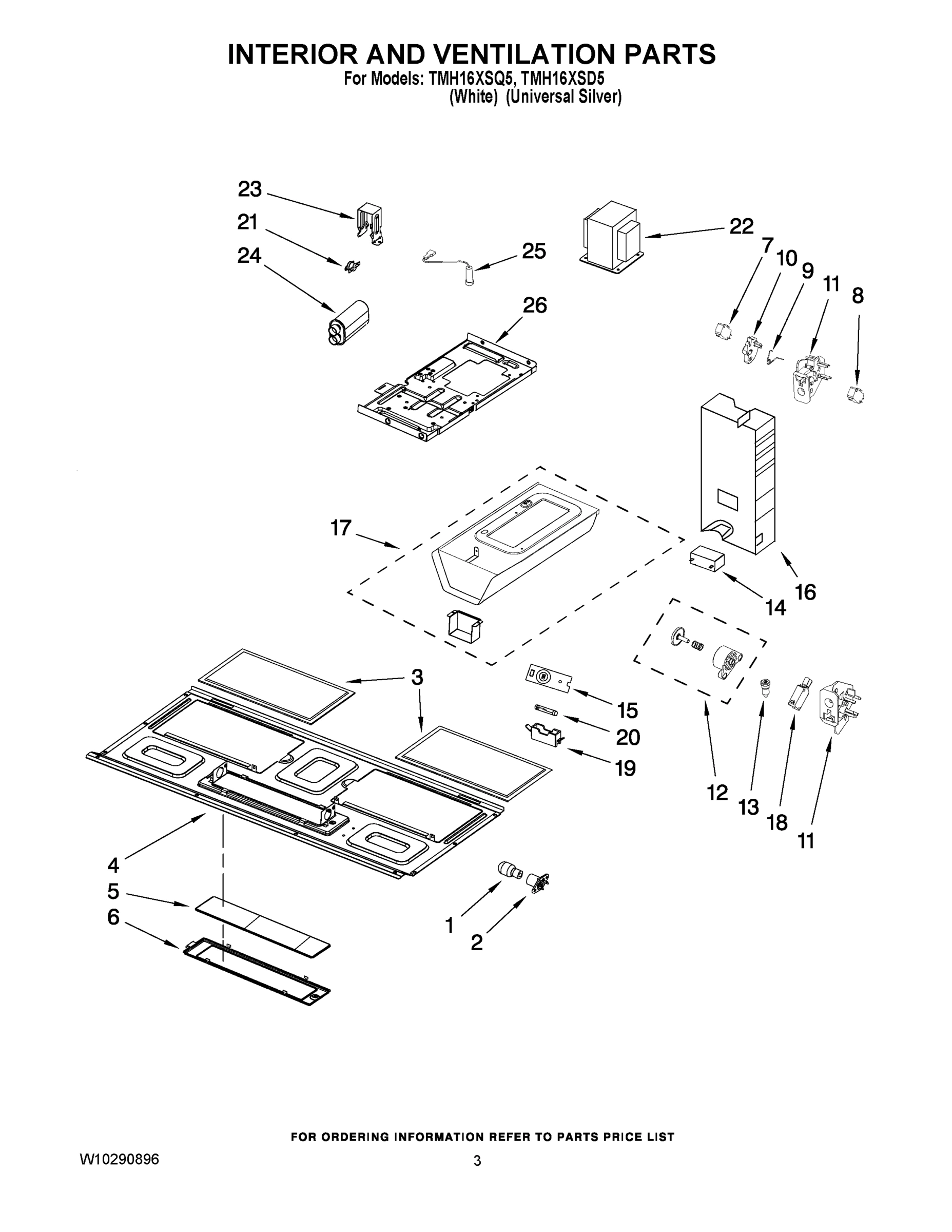 03 - INTERIOR AND VENTILATION PARTS