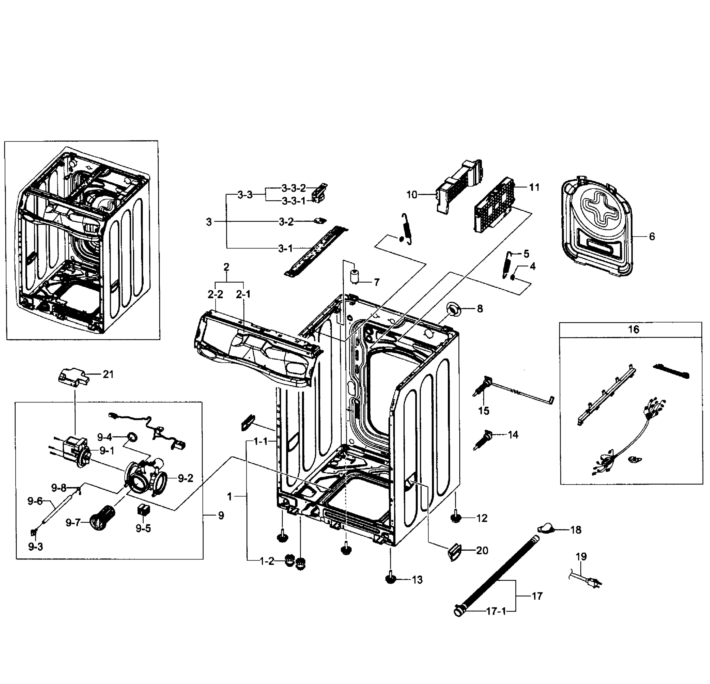 CABINET ASSY