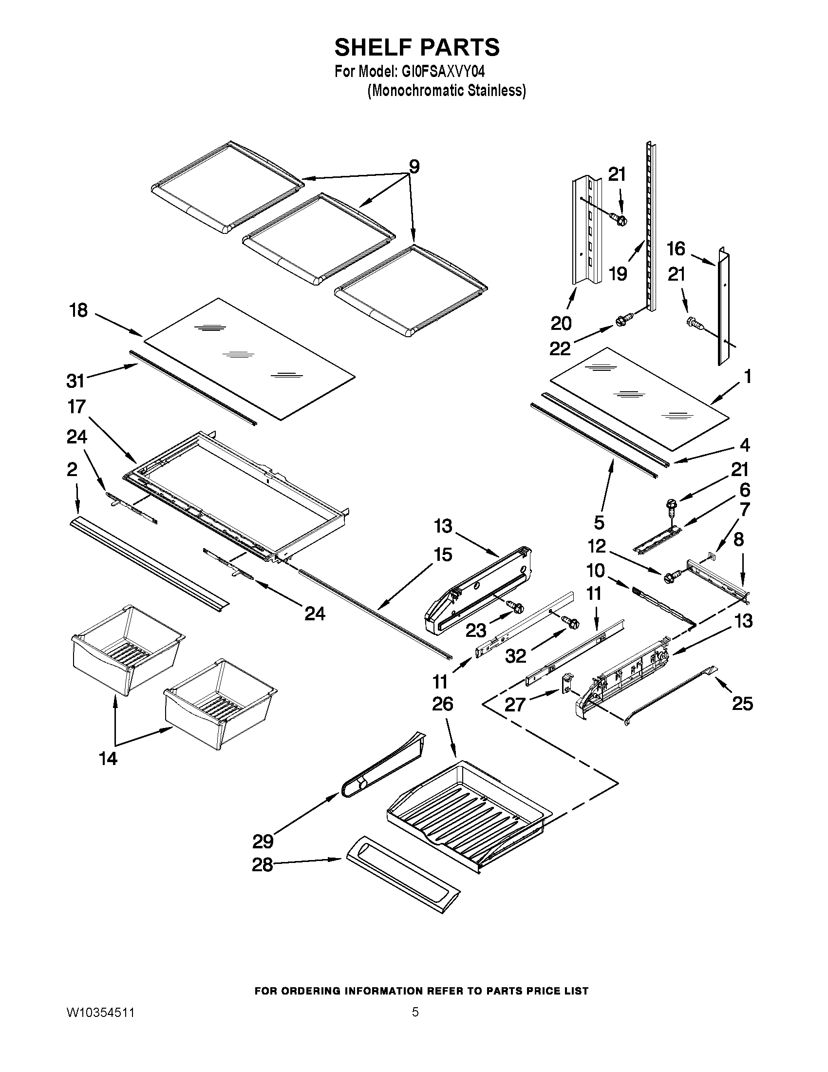 03 - SHELF PARTS