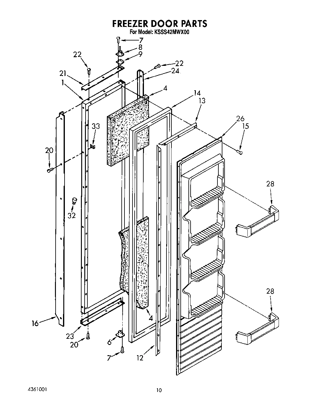 09 - FREEZER DOOR