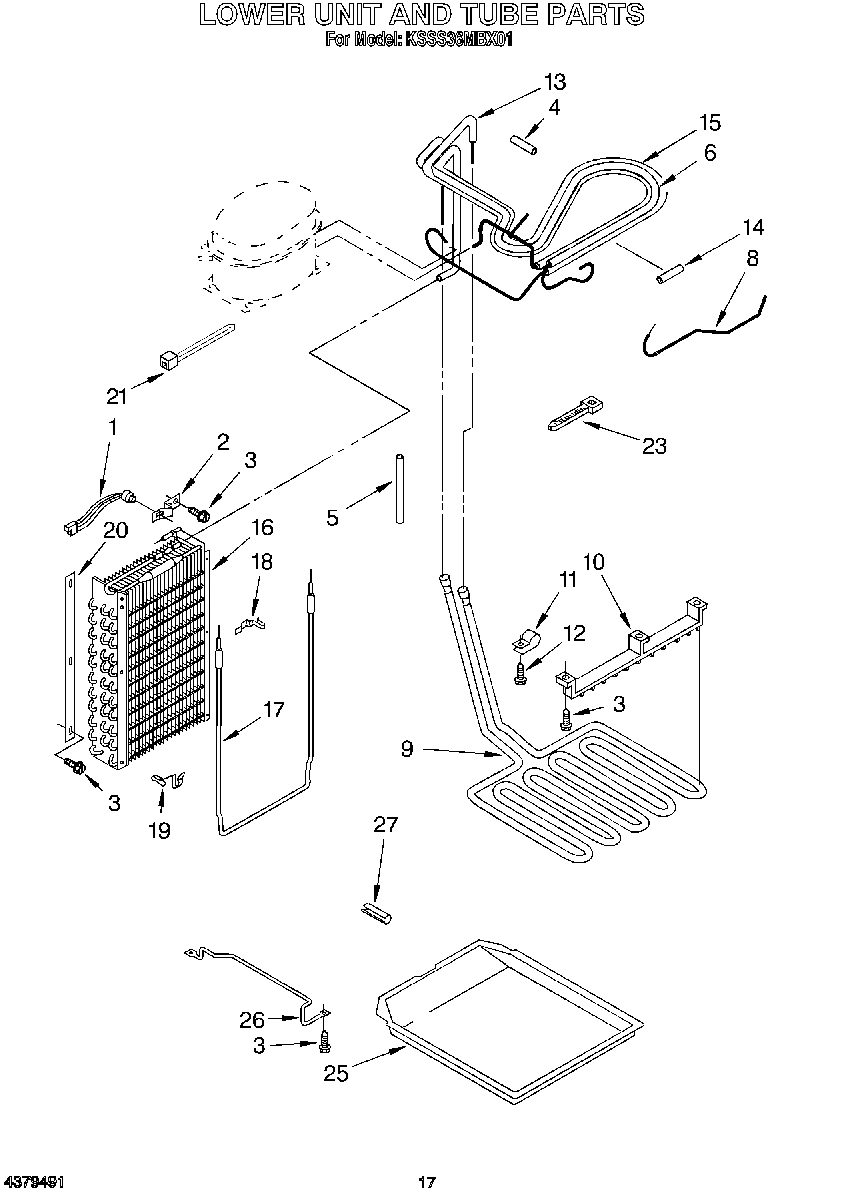 12 - LOWER UNIT AND TUBE