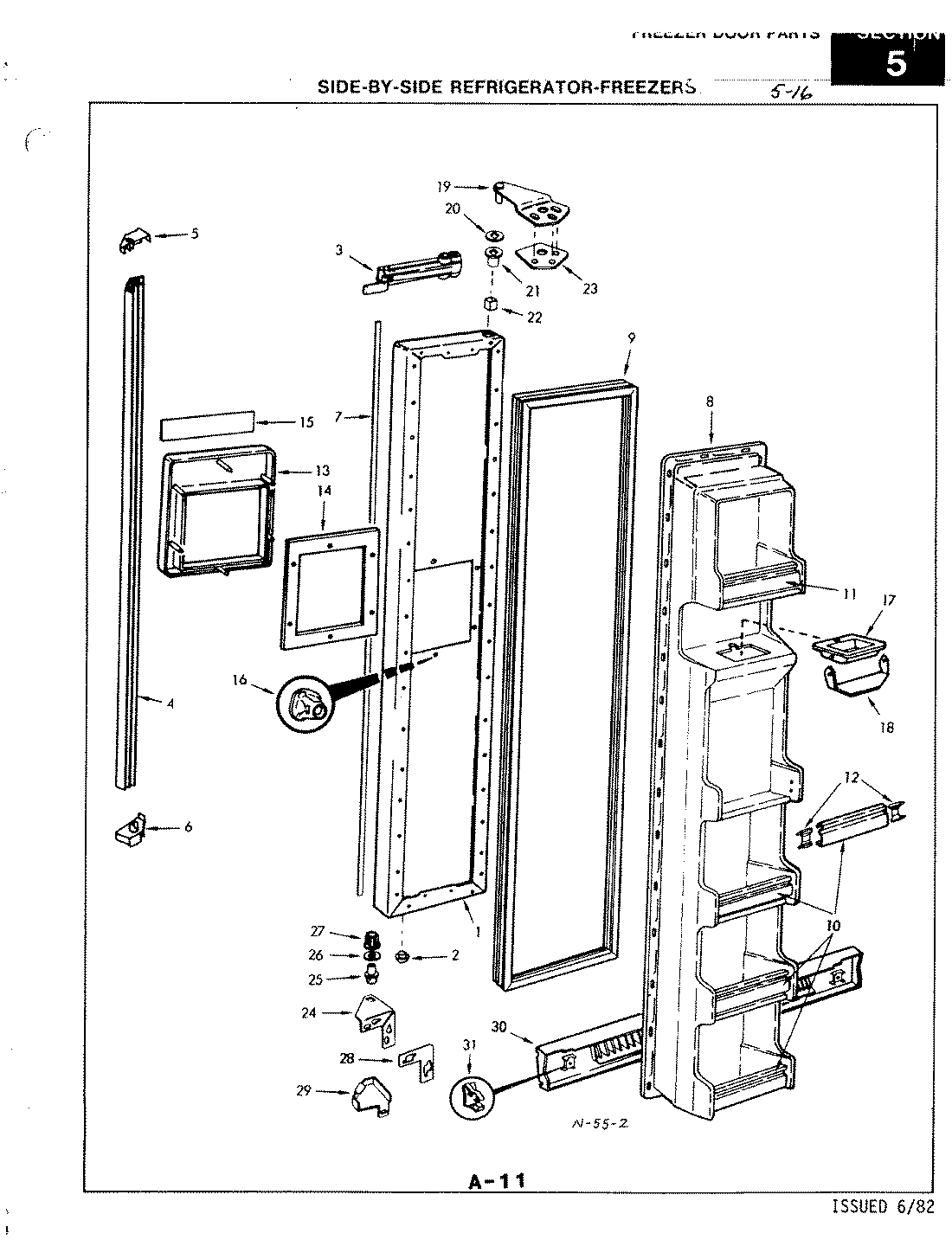 02 - FREEZER DOOR