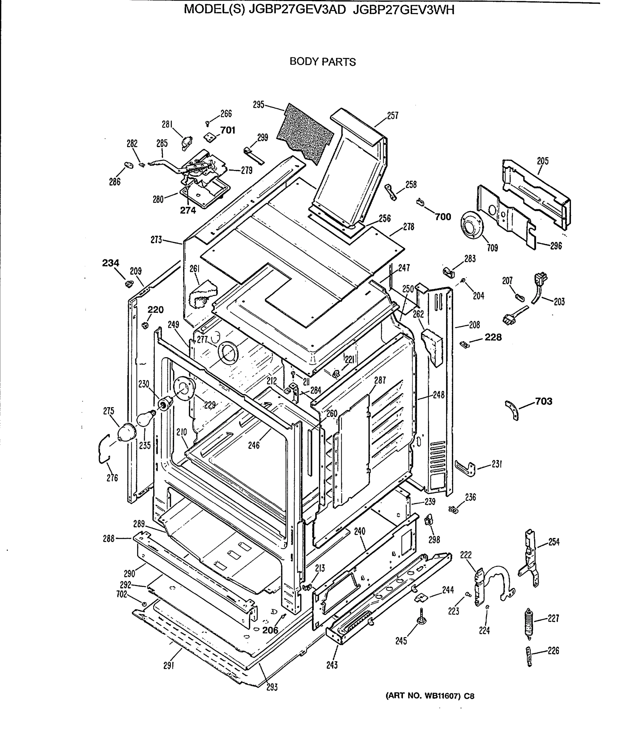 DODY PARTS