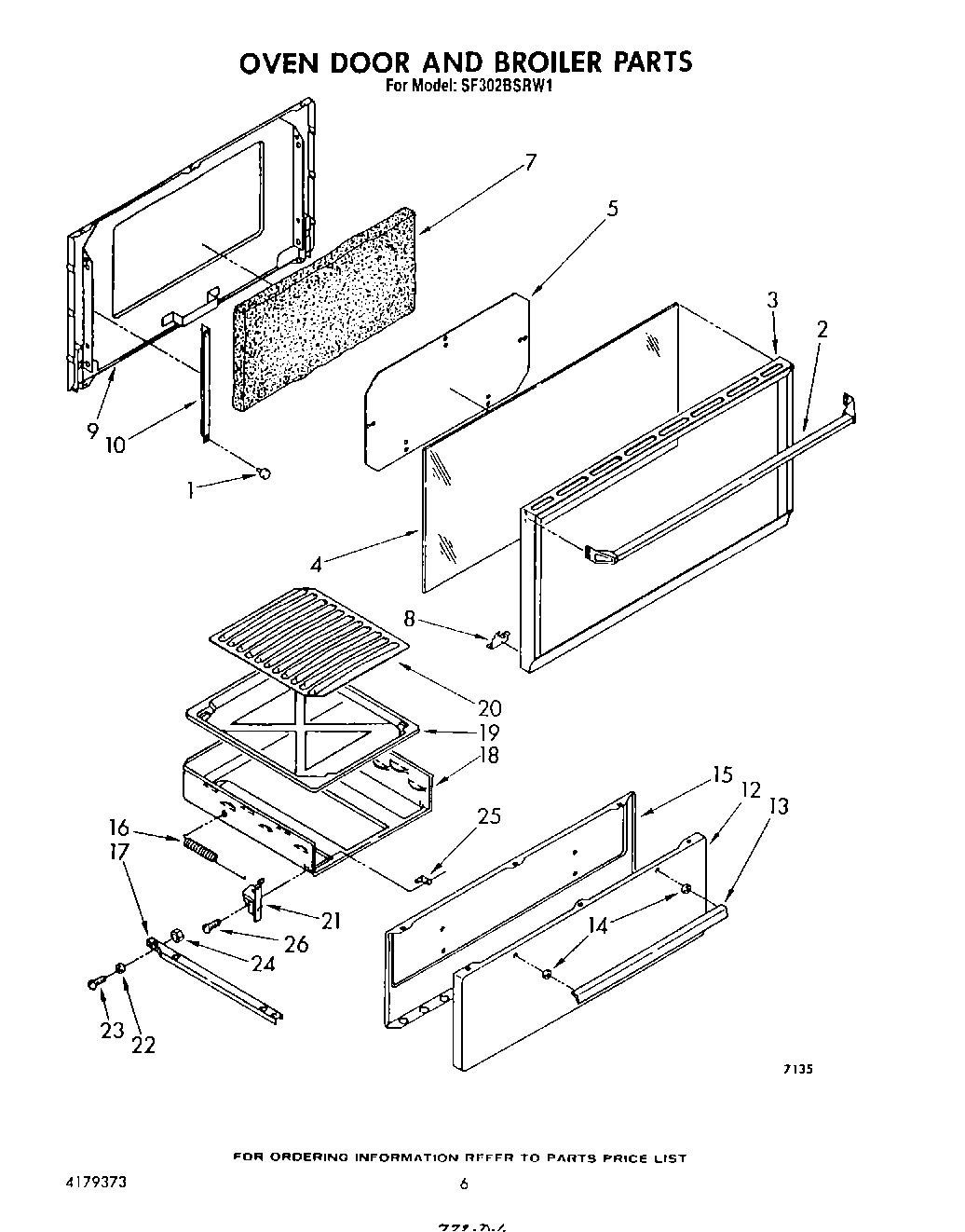 05 - OVEN DOOR AND BROILER